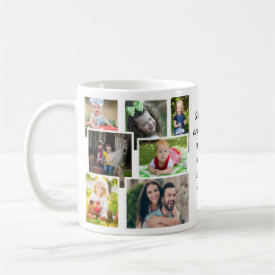 Side by Side Miles Apart Family Photo Coffee Mug