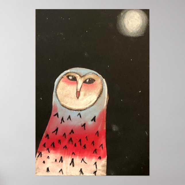 Side-Eye Owl Poster (Front)