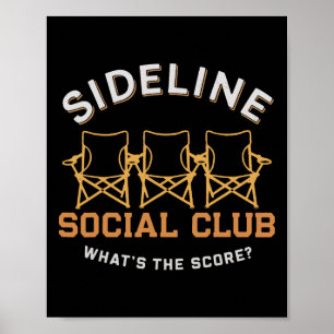 Side Line Social Club Poster