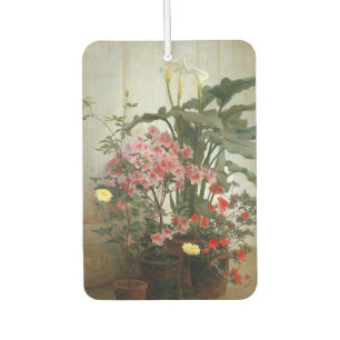 Side of a Greenhouse by George Cochran Lambdin Car Air Freshener