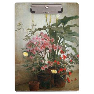 Side of a Greenhouse by George Cochran Lambdin Clipboard