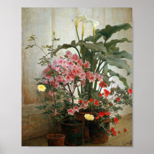 Side of a Greenhouse George Cochran Lambdin Poster