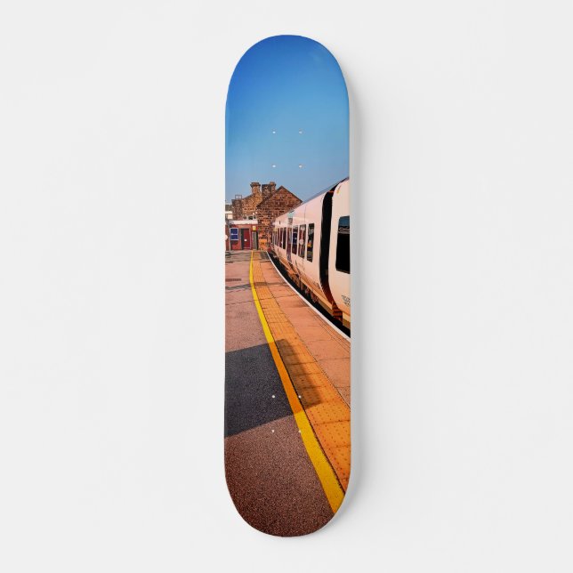 Side of a train skateboard (Front)