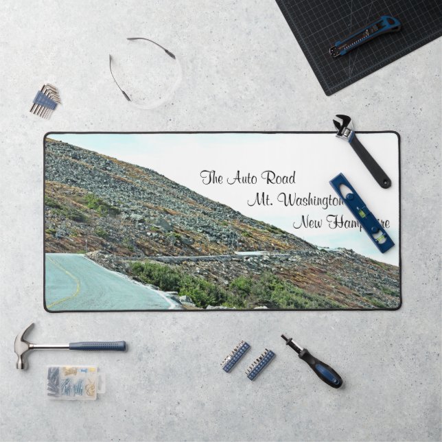 Side of Mt. Washington Desk Mat (Workstation)