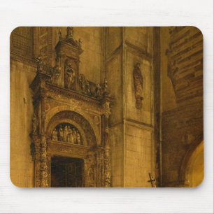 Side portal of Como Cathedral, 1850 Mouse Pad