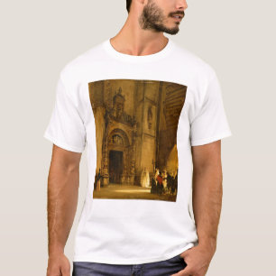 Side portal of Como Cathedral, 1850 T-Shirt