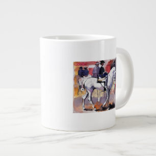 Side-saddle at the Feria de Sevilla 1998 Large Coffee Mug