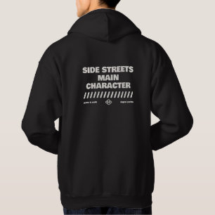 Side Streets Main Character Modern Streetwear Hoodie