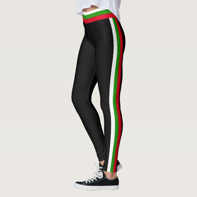 Side Stripe Leggings - Choose Colours (Left)