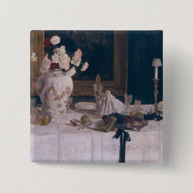 Side Table 15 Cm Square Badge (Front)