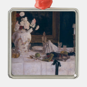 Side Table Metal Tree Decoration