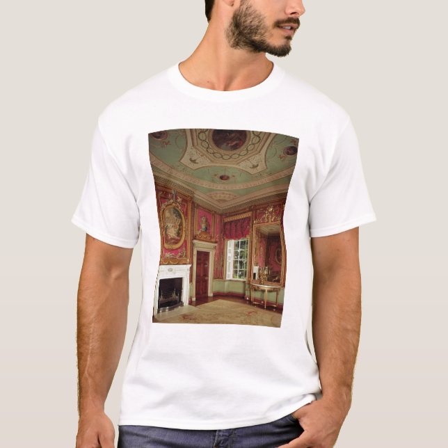 Side-table, pier glass and fireplace by Adam T-Shirt (Front)