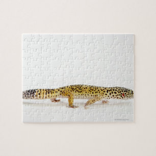 Side view of leopard gecko lizard jigsaw puzzle