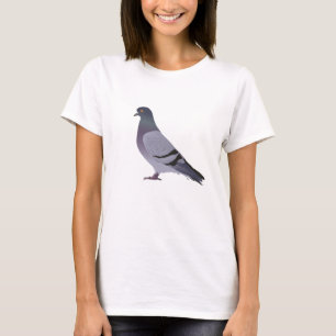Side View Pigeon T-Shirt