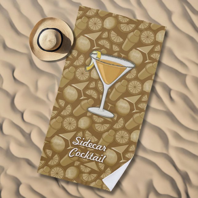 Sidecar cocktail beach towel (Creator Uploaded)