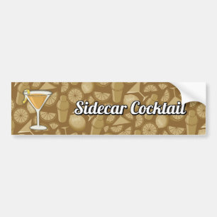 Sidecar cocktail bumper sticker