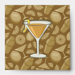 Sidecar cocktail envelopes