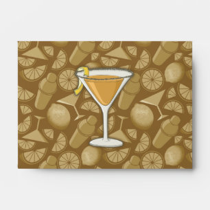 Sidecar cocktail envelopes