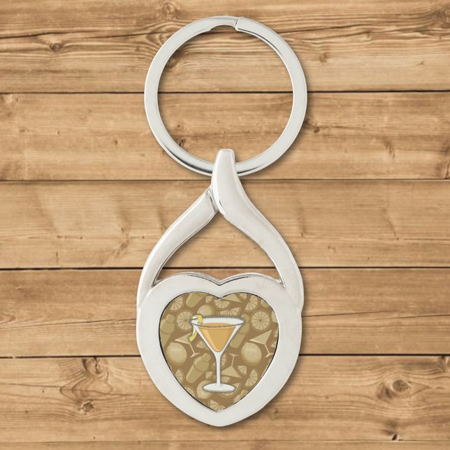 Sidecar cocktail key ring (Creator Uploaded)