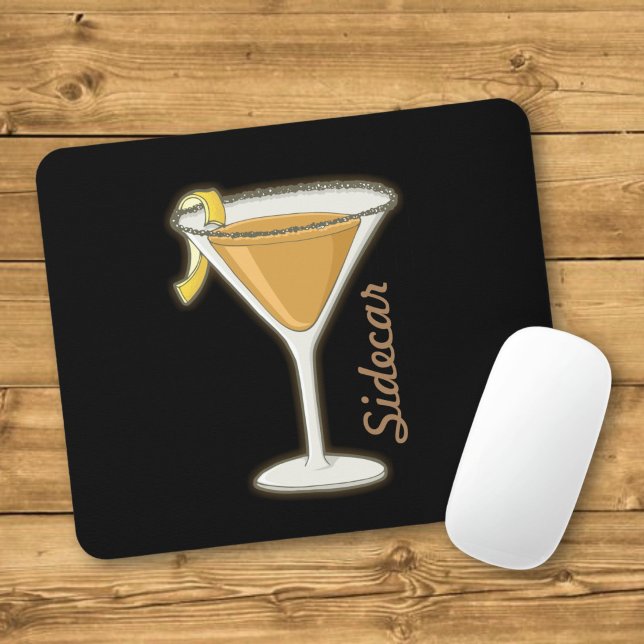 Sidecar cocktail mouse pad (Creator Uploaded)