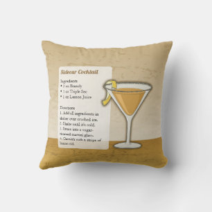 Sidecar Cocktail Recipe Cushion