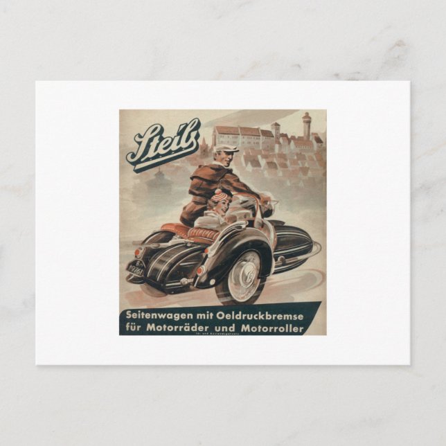 Sidecar Postcard (Front)