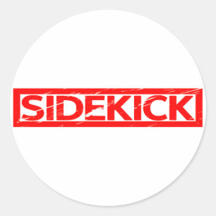Sidekick Stamp Classic Round Sticker