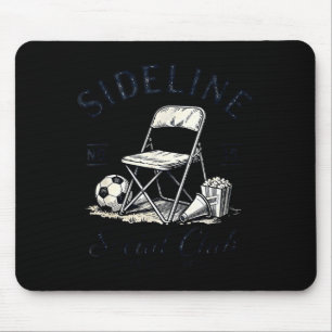 Sideline Social Club Cheer Snack Repeat Soccer Mom Mouse Pad