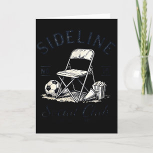Sideline Social Club Cheer Snack Repeat Soccer Mum Card