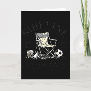 Sideline Social Club Cheer Snack Repeat Soccer Mum Card