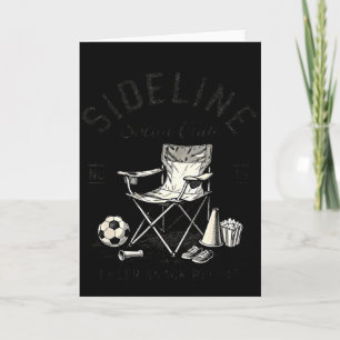 Sideline Social Club Cheer Snack Repeat Soccer Mum Card