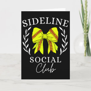 Sideline Social Club Coquette Softll Mom Sister Br Card