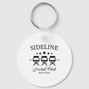 Sideline Social Club Loud And Proud Soccer Moms Ga Key Ring