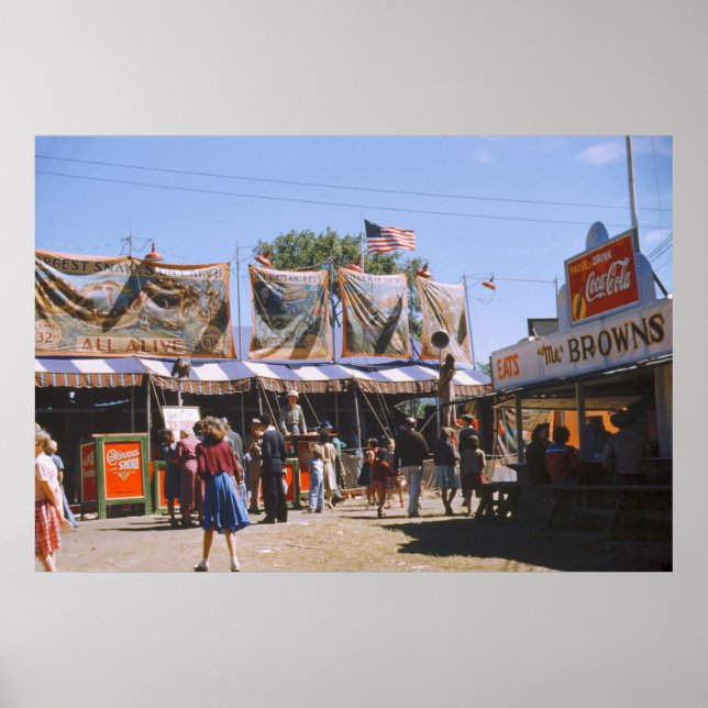 Sideshow Barker, 1941 Poster (Front)