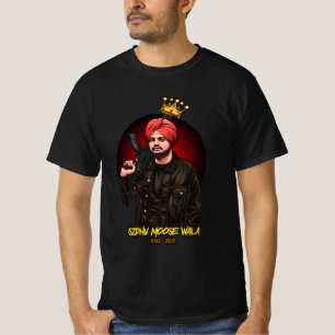 Sidhu moose wala Singer T-Shirt