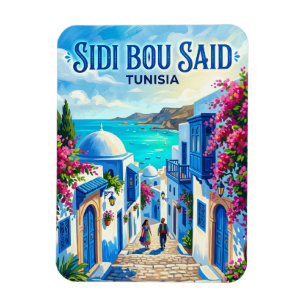 Sidi Bou Said Tunisia Magnet