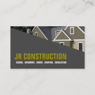 SIDING  WINDOWS  DOORS  ROOFING  INSULATION BUSINESS CARD