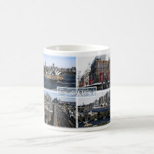 Sidney - Australia - Mosaic - Coffee Mug