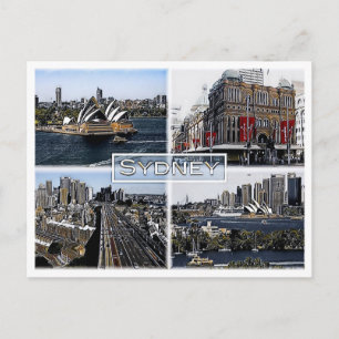 Sidney - Australia - Mosaic - Postcard