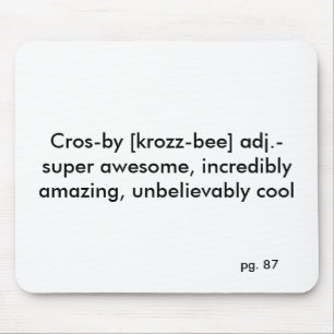 sidney crosby definition mouse pad