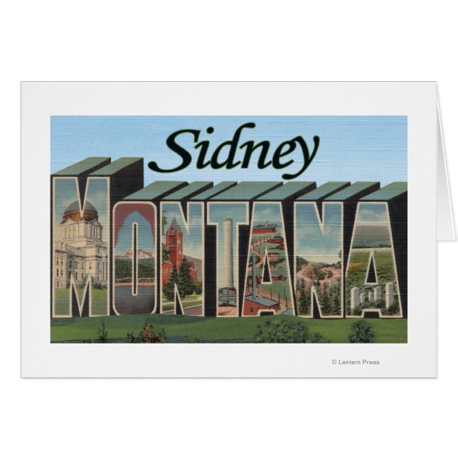 Sidney, Montana (Front Horizontal)