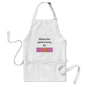 Sidni periodic table name apron