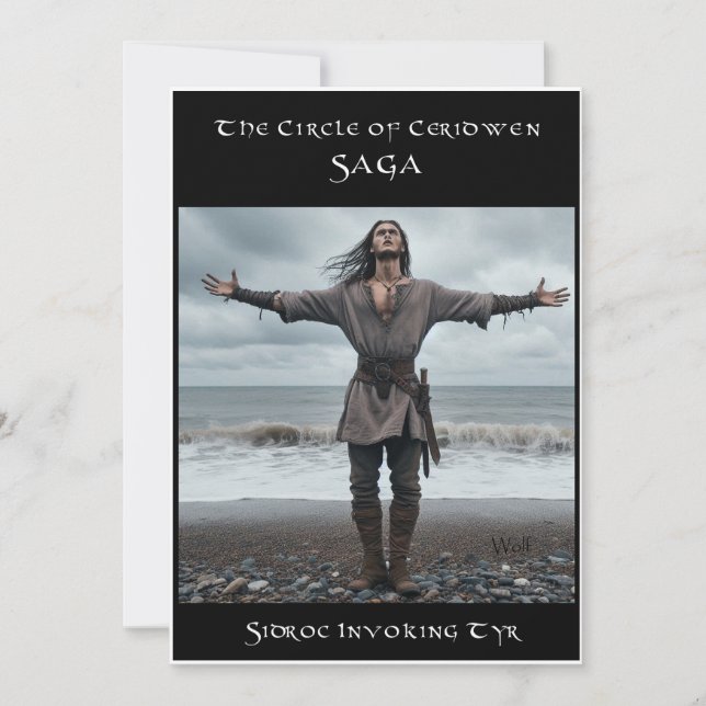 Sidroc Invoking Tyr 5x7 collector card (Front)