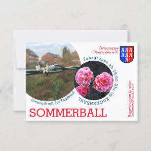 Siebenbürgen Ball Einladung Invitation