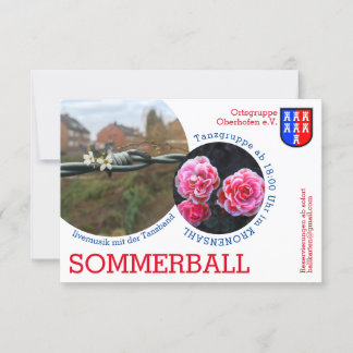 Siebenbürgen Ball Einladung Invitation