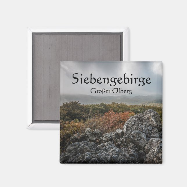 Siebengebirge - Oelberg Magnet (Front/Back)
