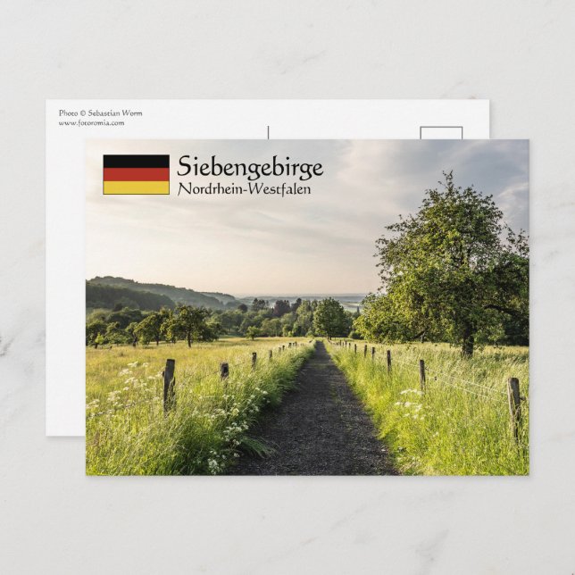 Siebengebirge Postcard (Front/Back)