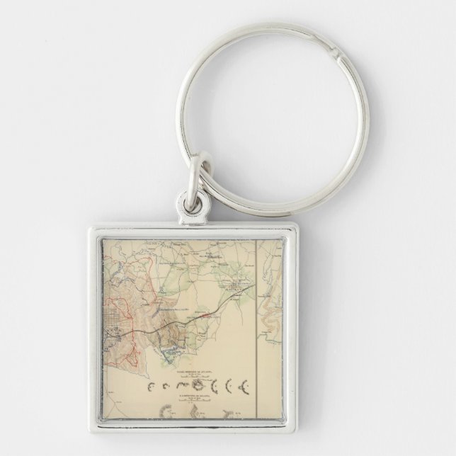 Siege of Atlanta Key Ring (Front)