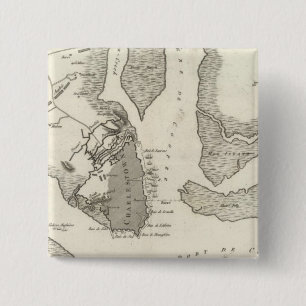 Siege of Charleston 15 Cm Square Badge