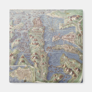 Siege of Malta Magnet